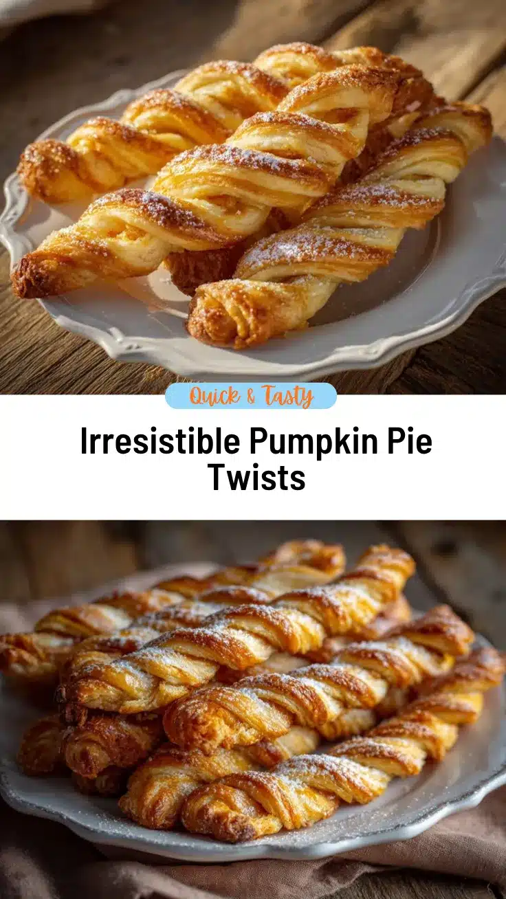 Pumpkin Pie Twists recipe