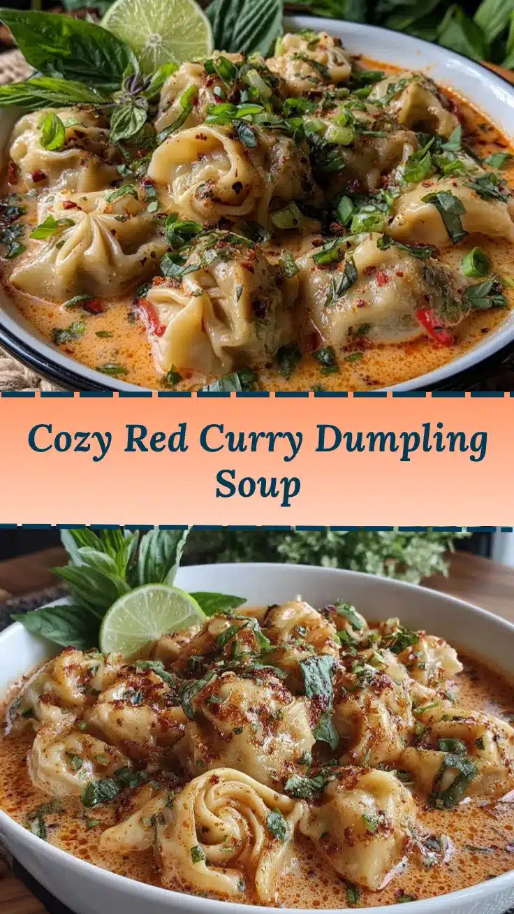 red curry pot sticker soup recipe