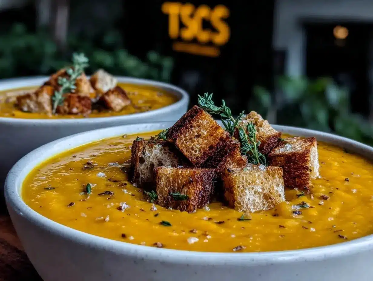 roasted butternut squash soup preparation steps