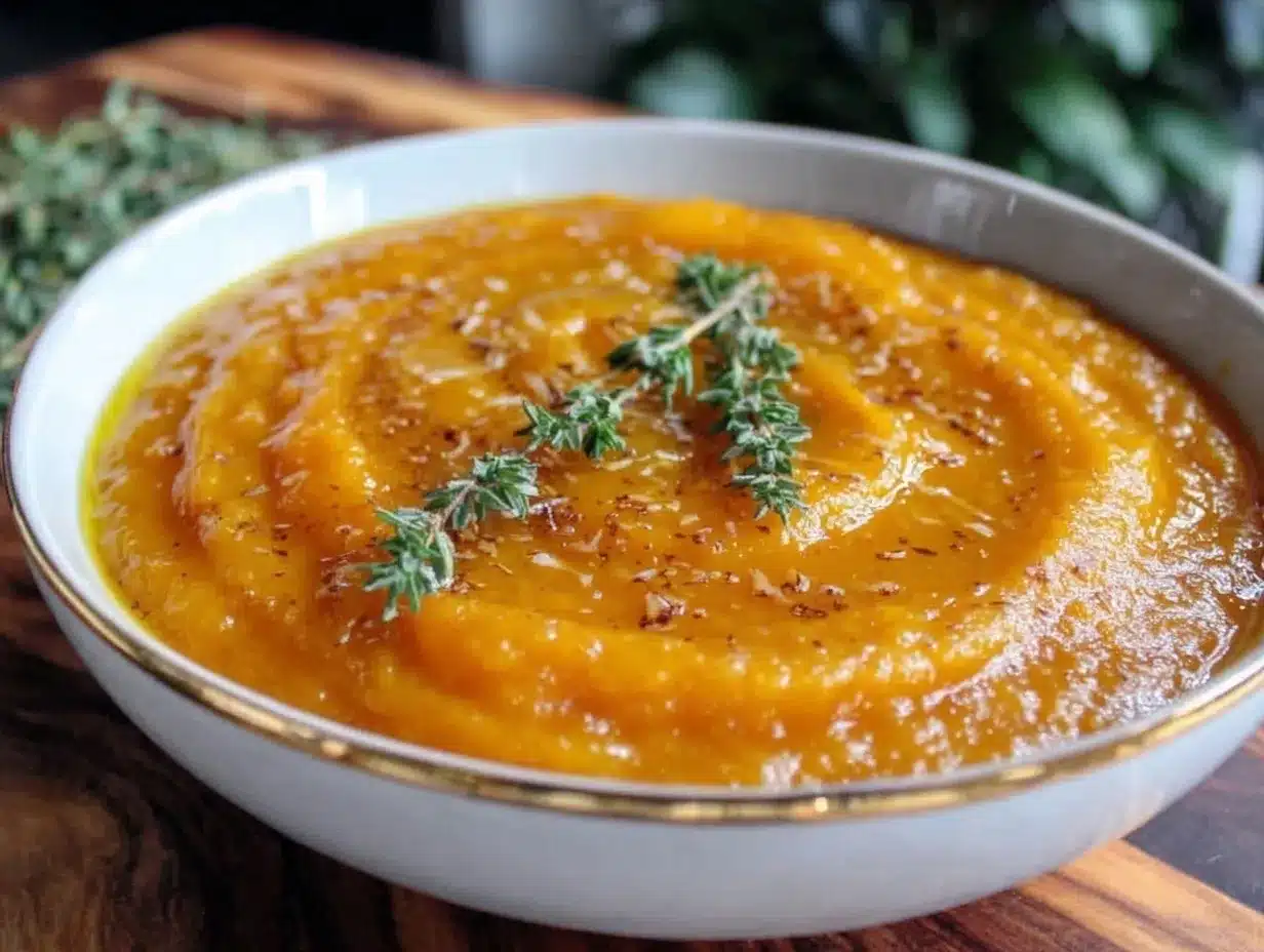 roasted butternut squash soup preparation steps