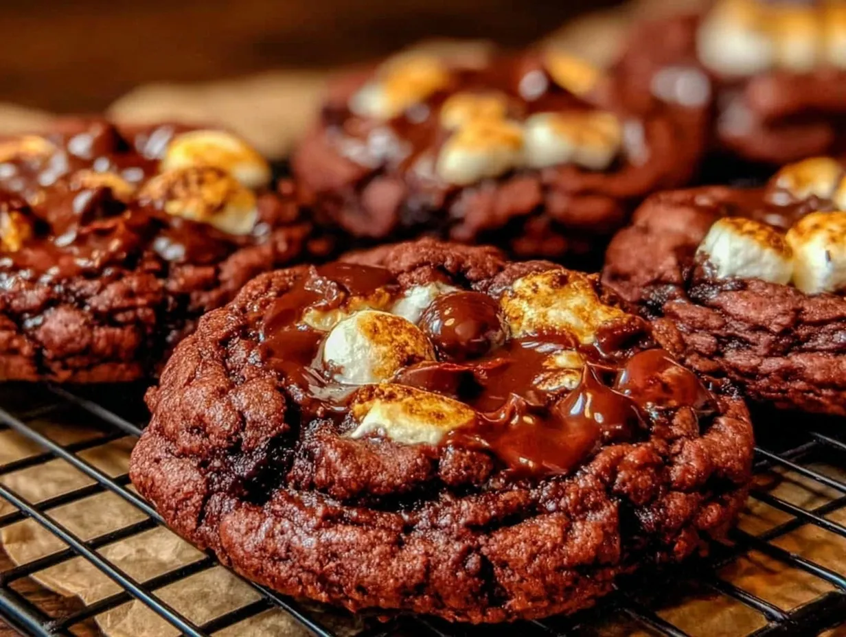 rocky road cookies preparation steps