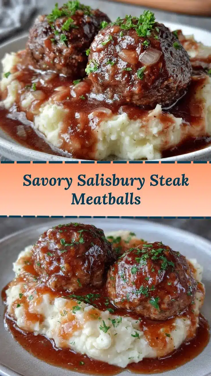 Salisbury steak meatballs recipe