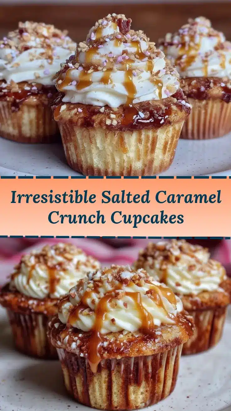 salted caramel cupcakes recipe