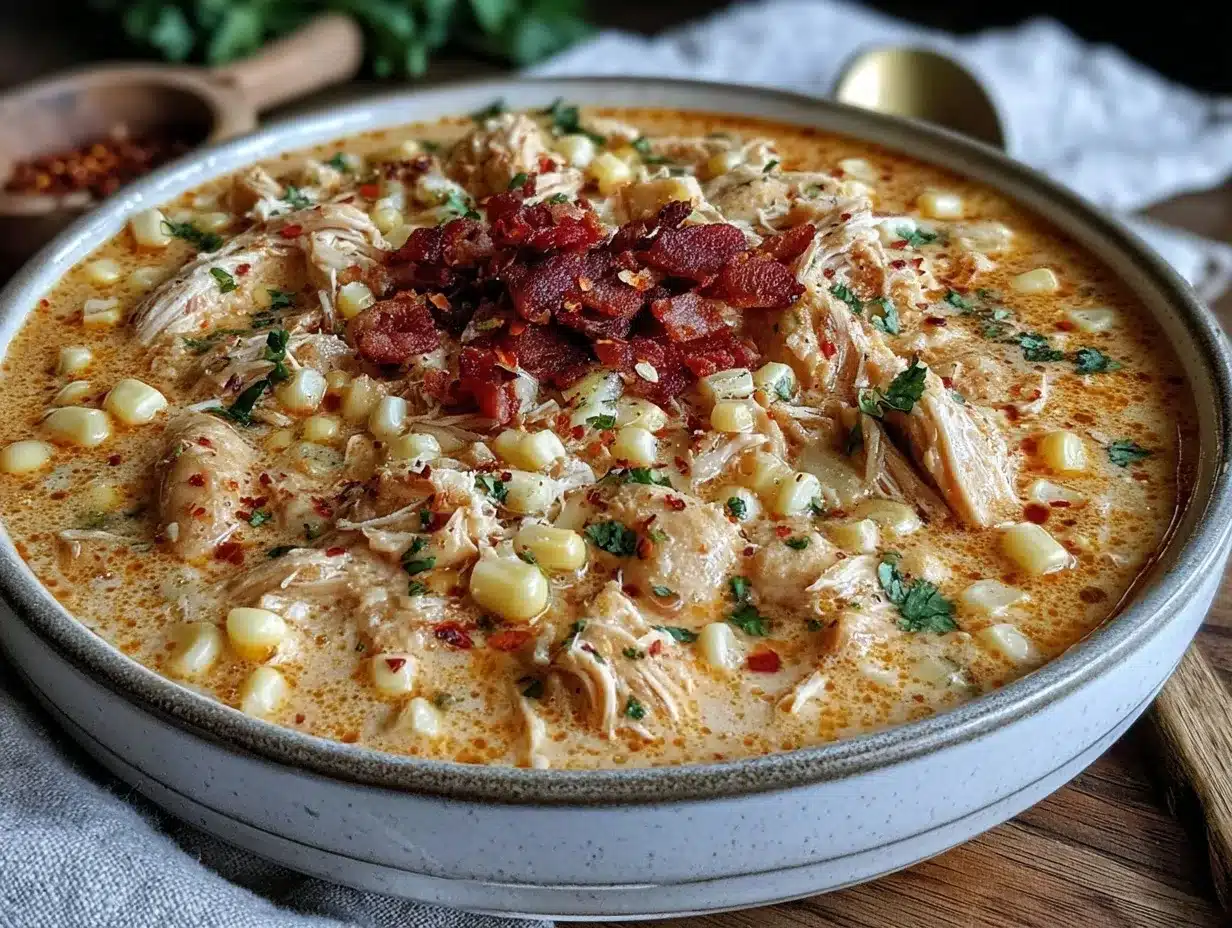 slow cooker creamy chicken taco soup preparation steps