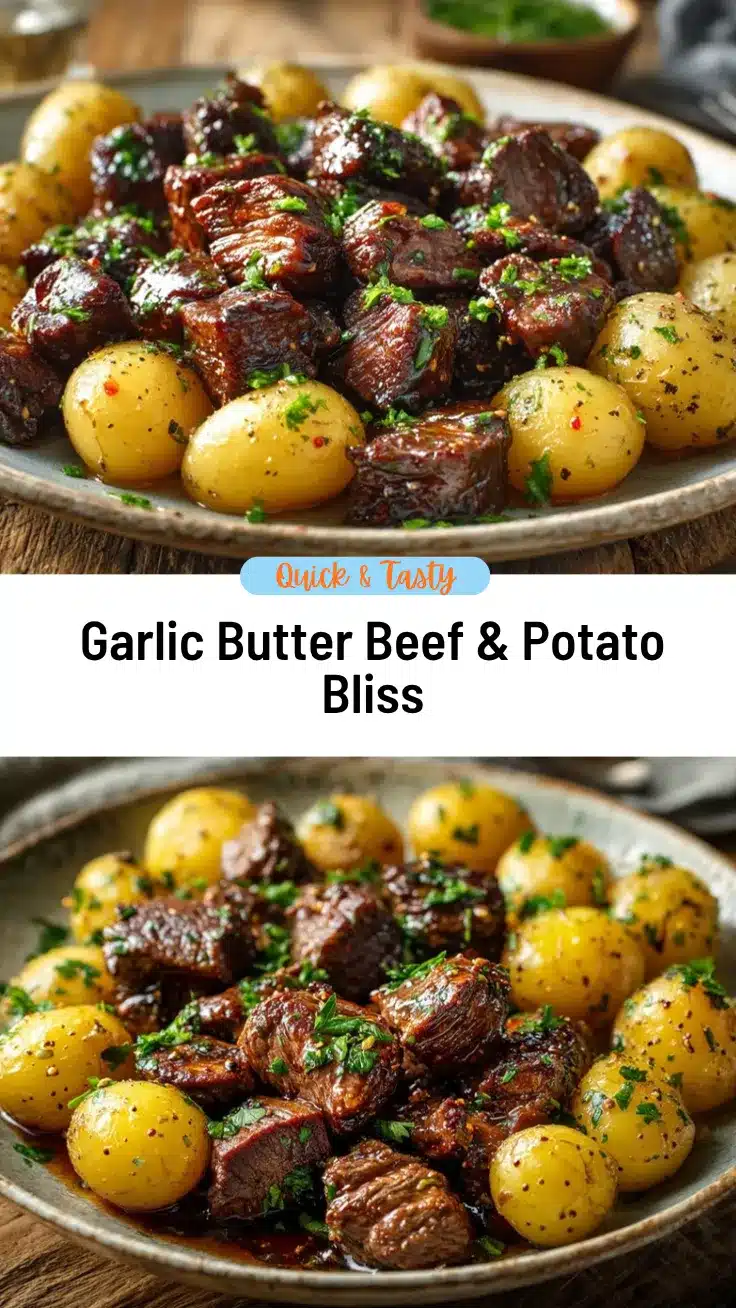 slow cooker garlic butter beef bites recipe