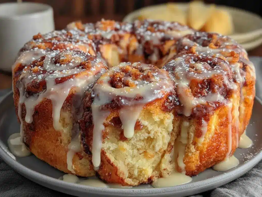 slow cooker pumpkin spice cake - featured image