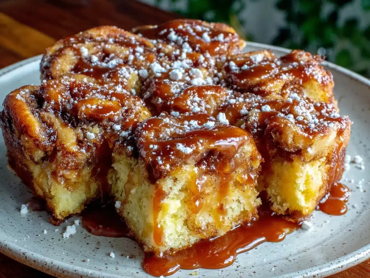 slow cooker salted caramel cake preparation steps