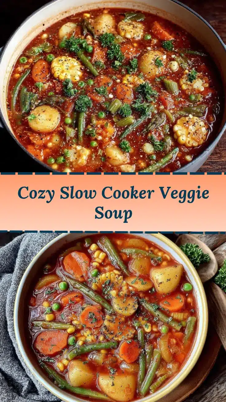 slow cooker vegetable soup recipe