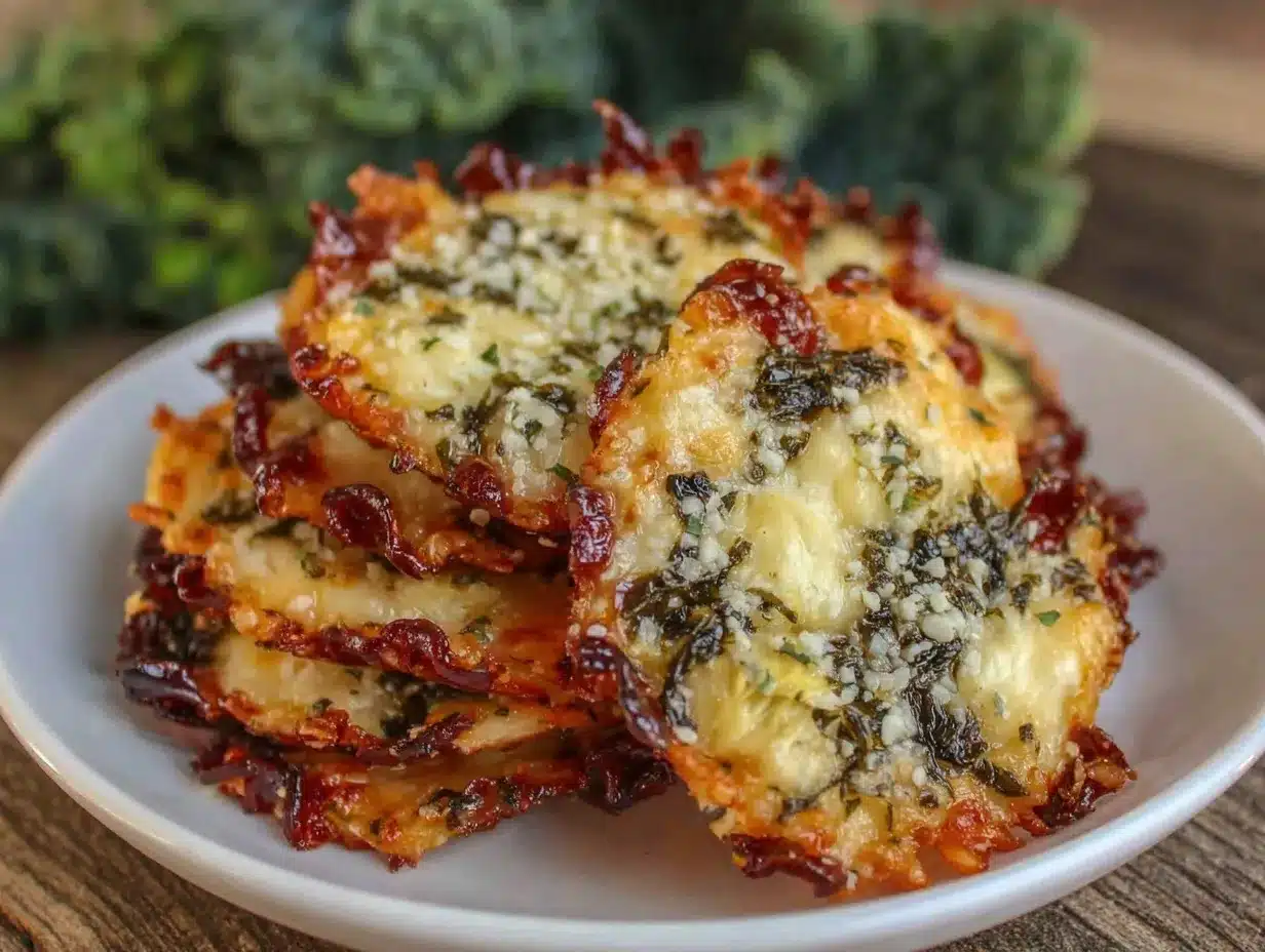 spinach artichoke cheese crisps preparation steps