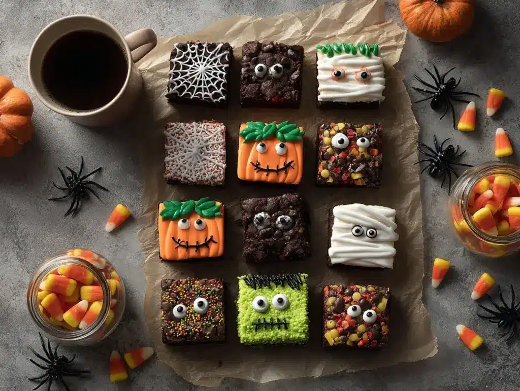 Spooky Halloween Brownies - featured image