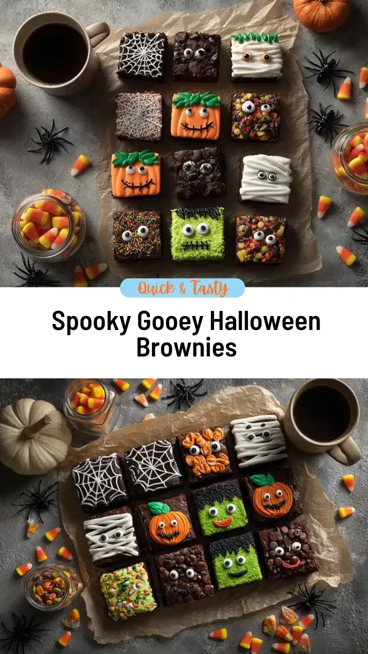 Spooky Halloween Brownies recipe