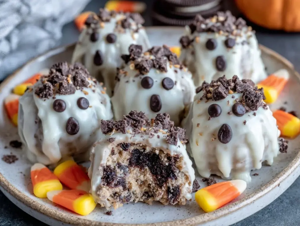 Spooky Oreo Ghost Truffles - featured image
