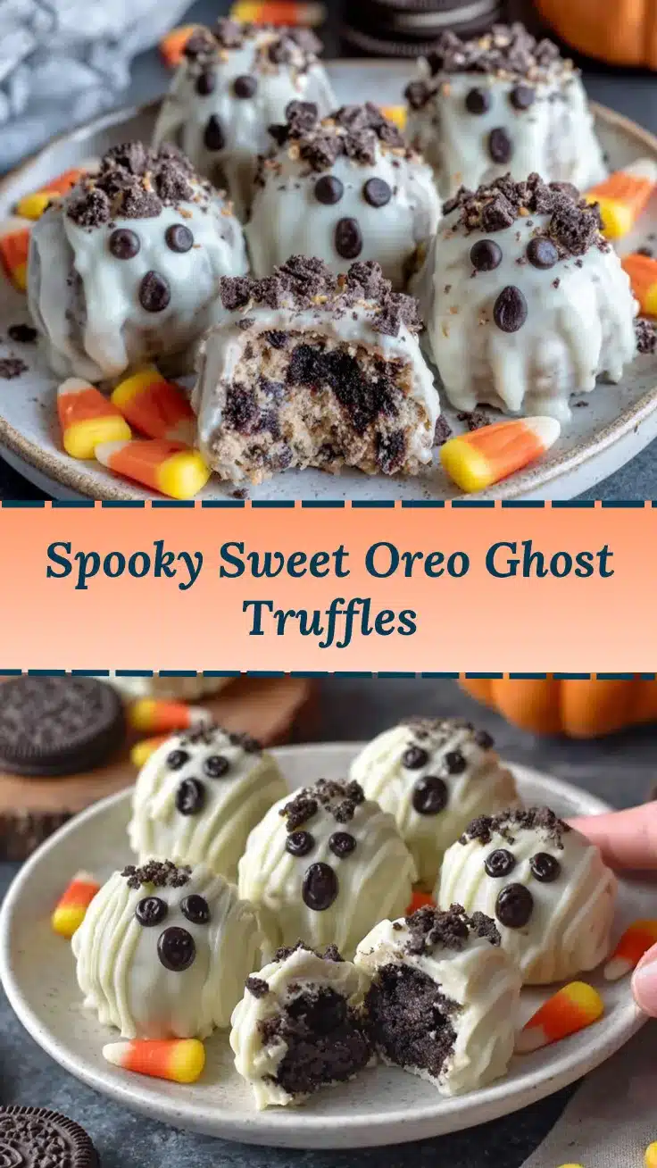 Spooky Oreo Ghost Truffles recipe