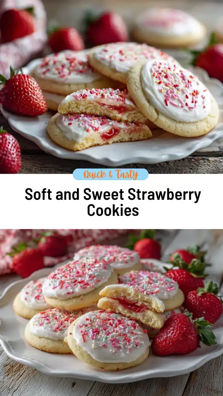 strawberry sugar cookies recipe
