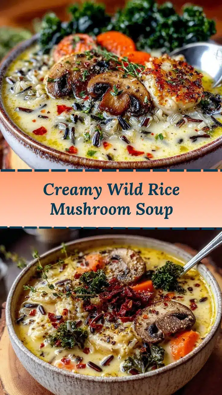 wild rice mushroom soup recipe