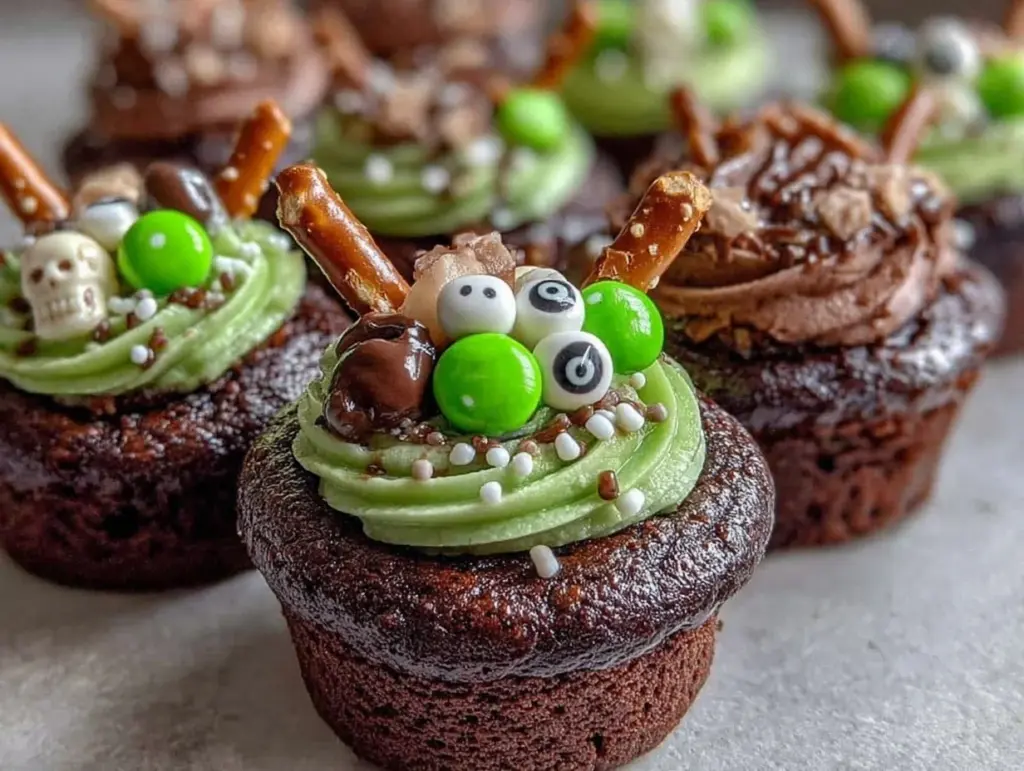 witchs cauldron cupcakes - featured image