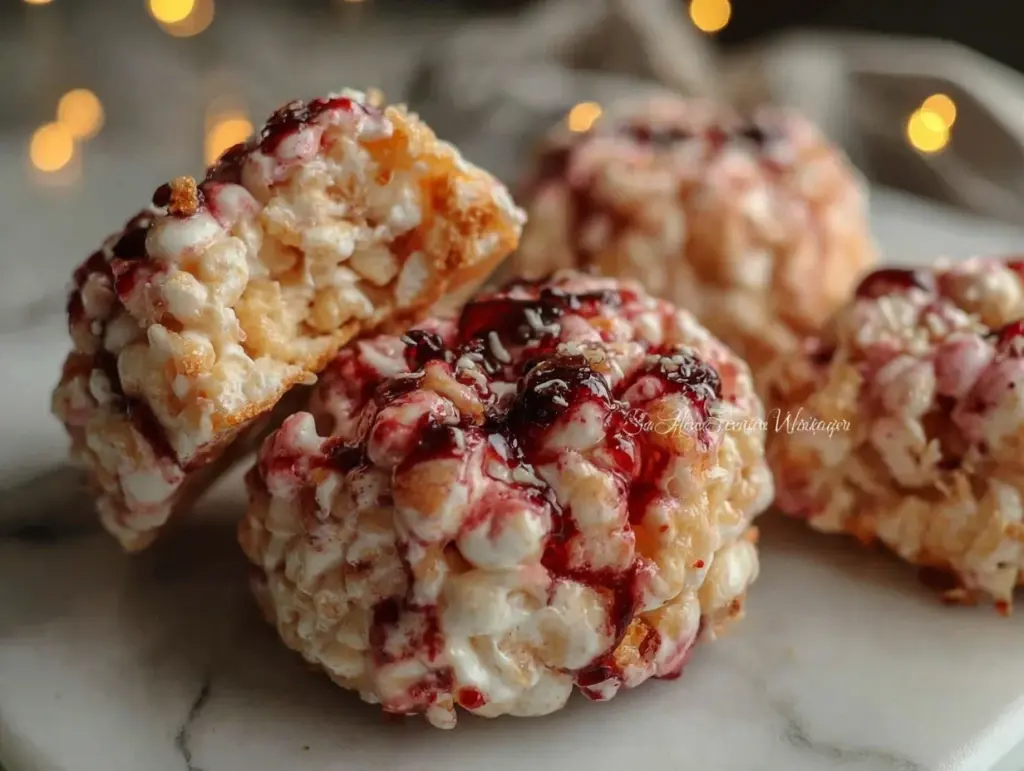 Zombie Brain Rice Krispie Treats - featured image