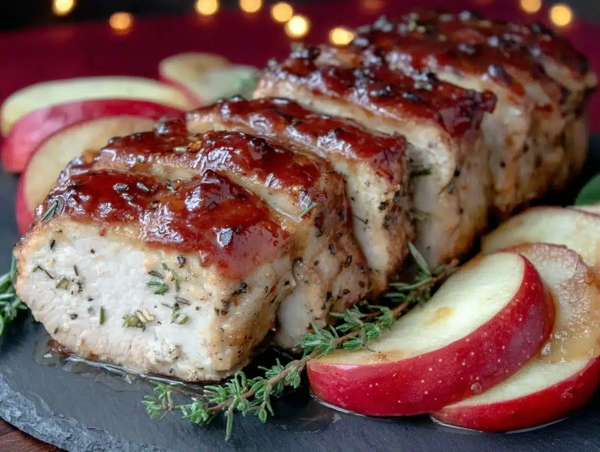apple butter pork tenderloin preparation steps