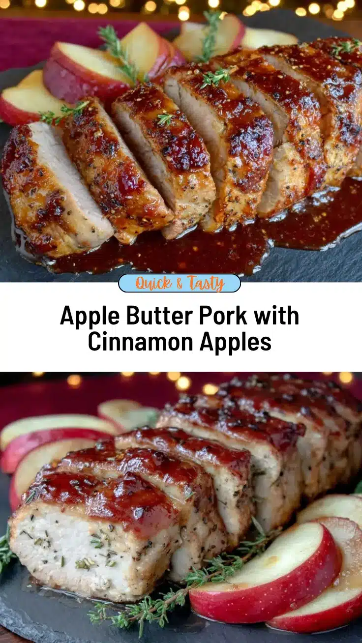 apple butter pork tenderloin recipe