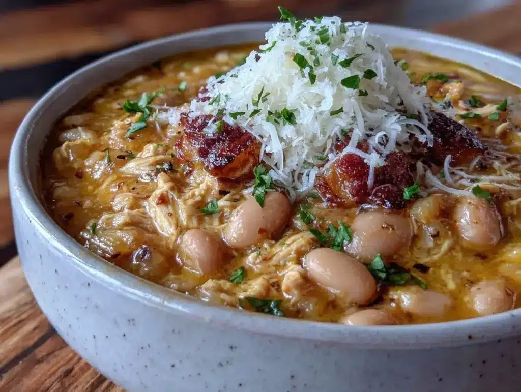 apple chicken chili - featured image
