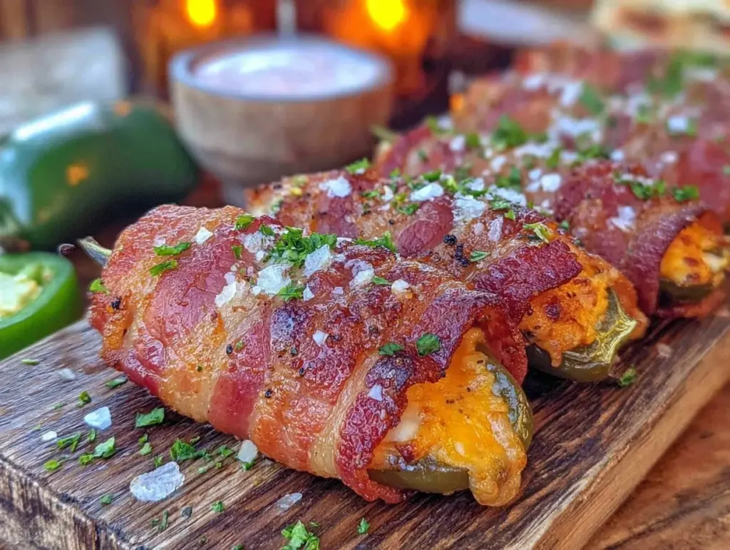 bacon-wrapped jalapeño poppers - featured image