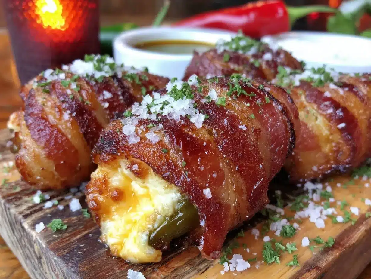 bacon-wrapped jalapeño poppers preparation steps