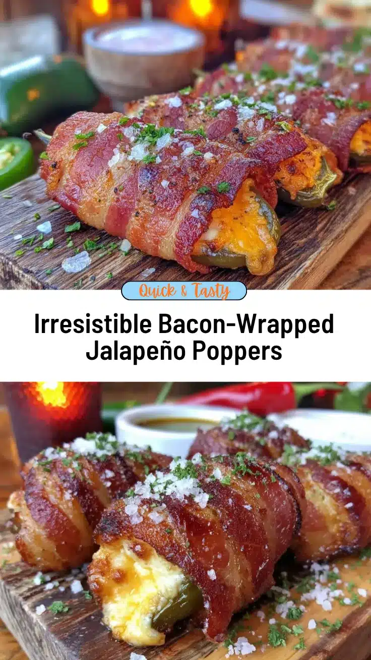 bacon-wrapped jalapeño poppers recipe