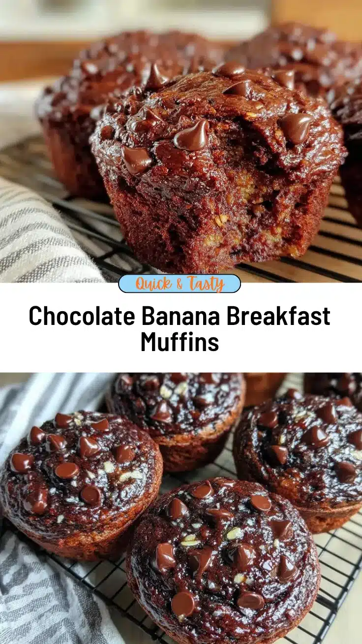 chocolate banana muffins recipe