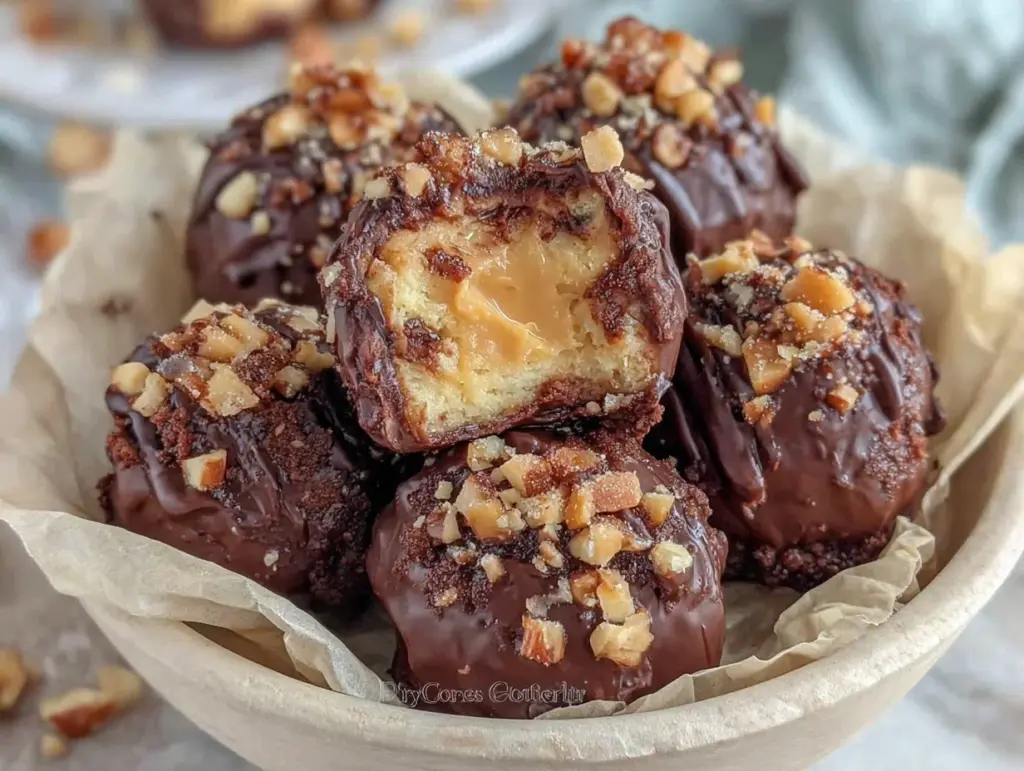chocolate covered truffles - featured image