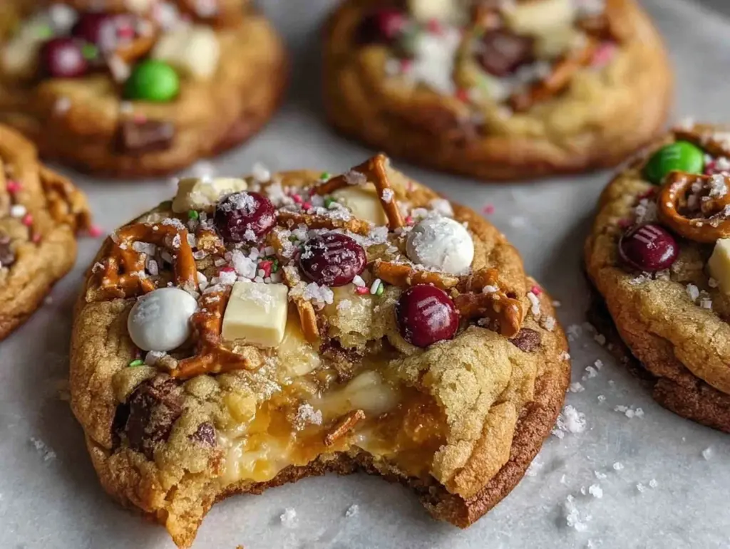Christmas Kitchen Sink Cookies - featured image
