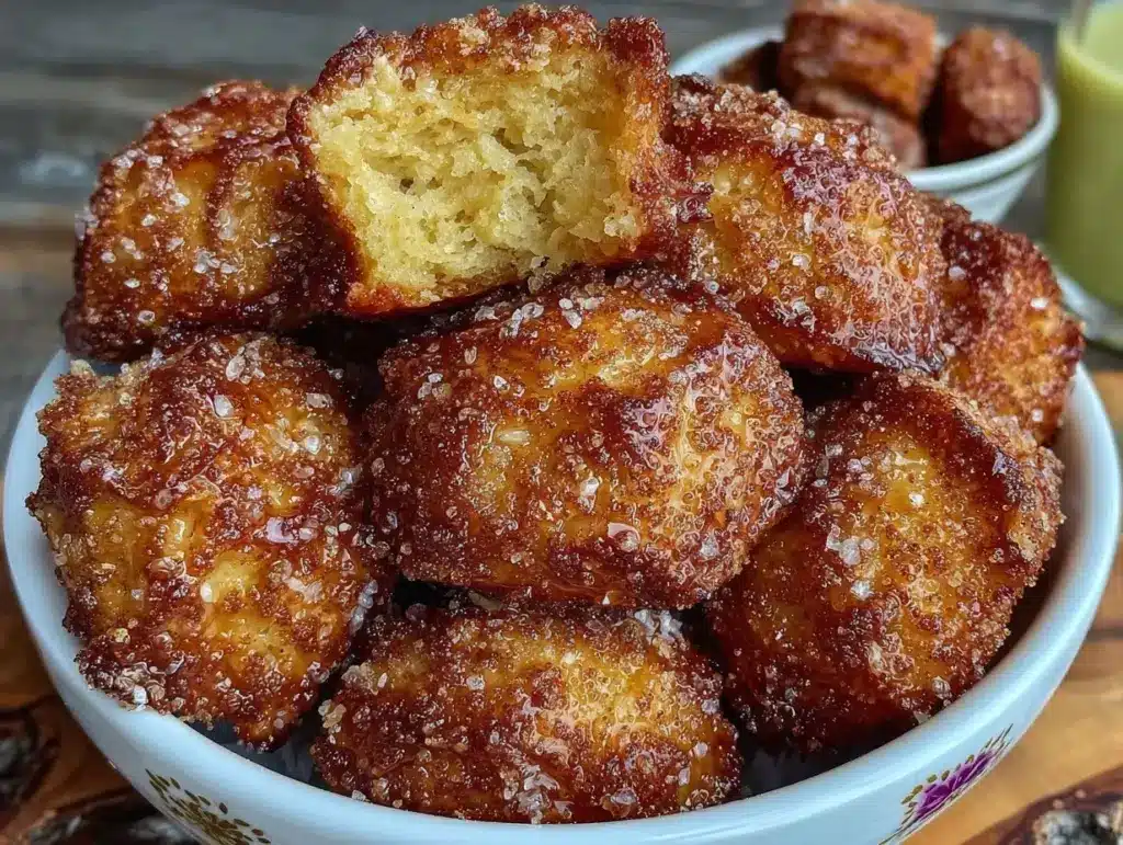 cinnamon sugar biscuit bites - featured image