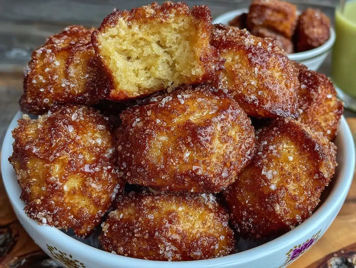 cinnamon sugar biscuit bites - featured image