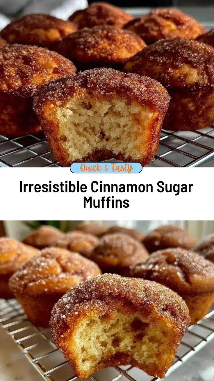 cinnamon sugar donut muffins recipe