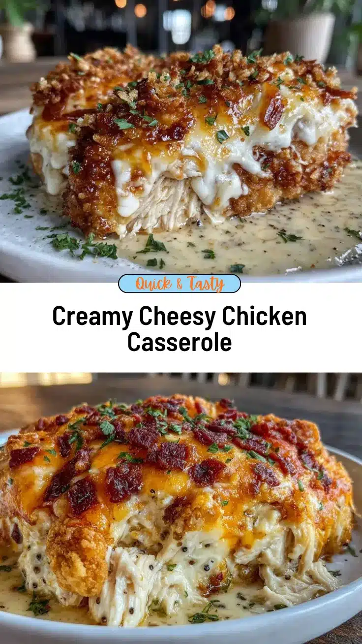 creamy chicken casserole recipe