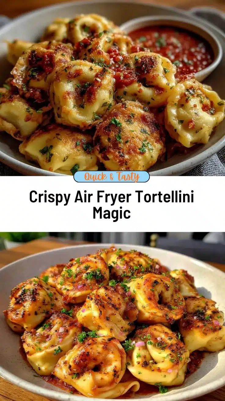 crispy air fryer tortellini recipe