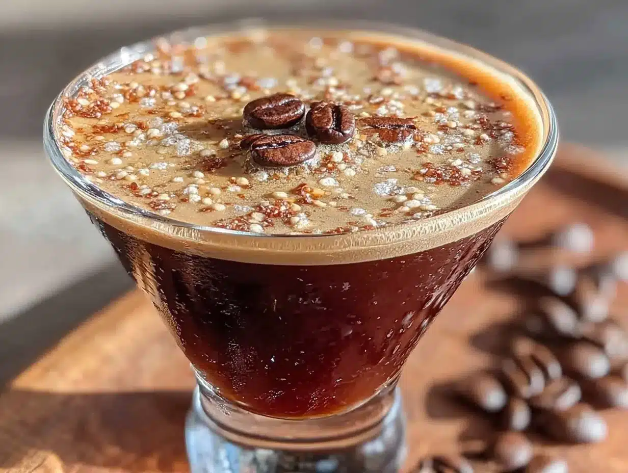 espresso martini recipe preparation steps