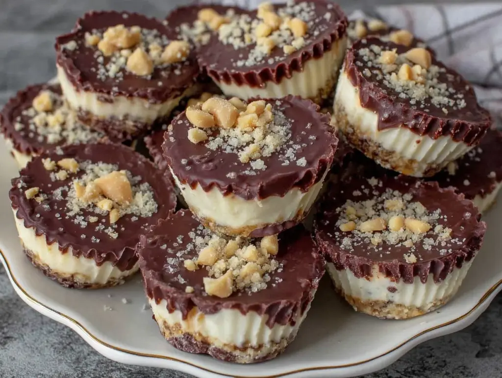 frozen Greek yogurt peanut butter bites - featured image