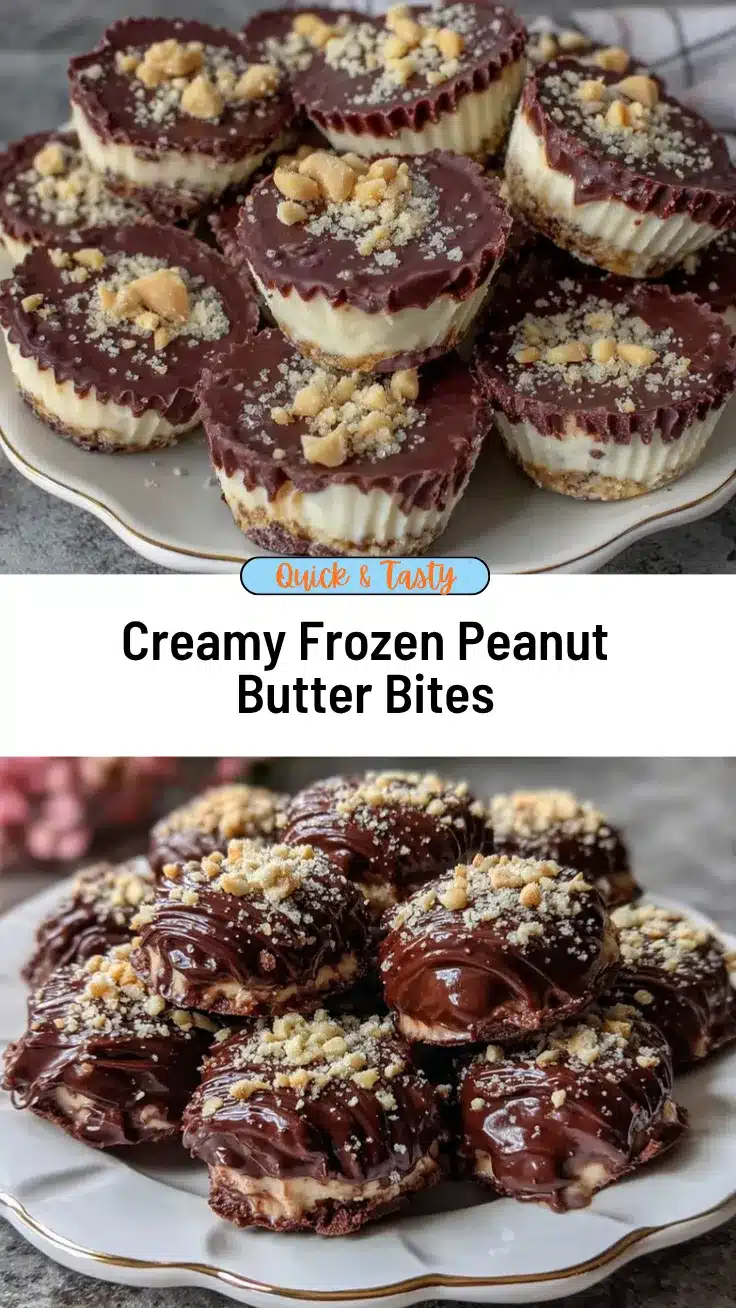 frozen Greek yogurt peanut butter bites recipe