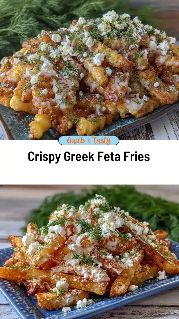 Greek feta fries recipe
