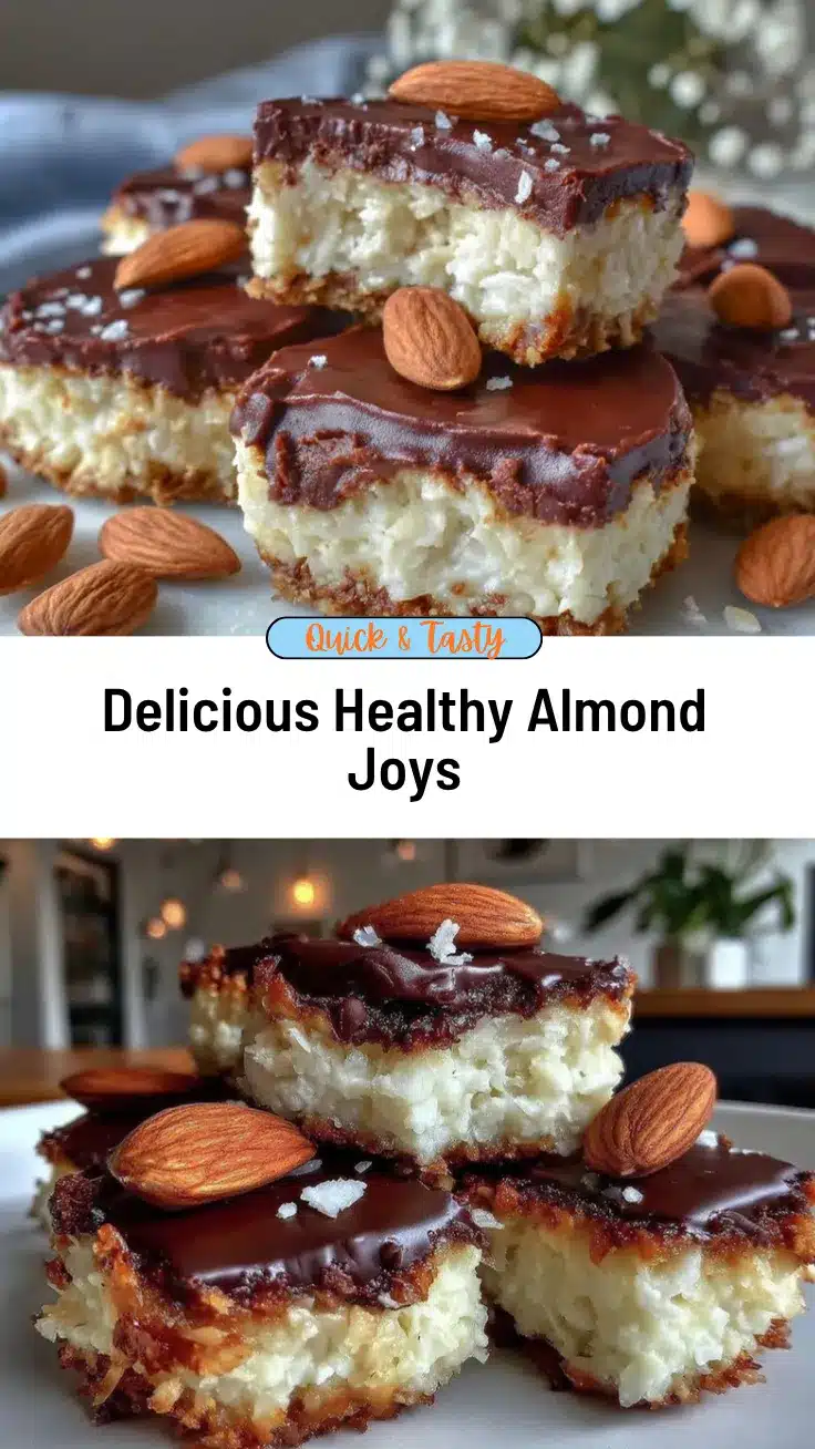 Healthy Almond Joys recipe
