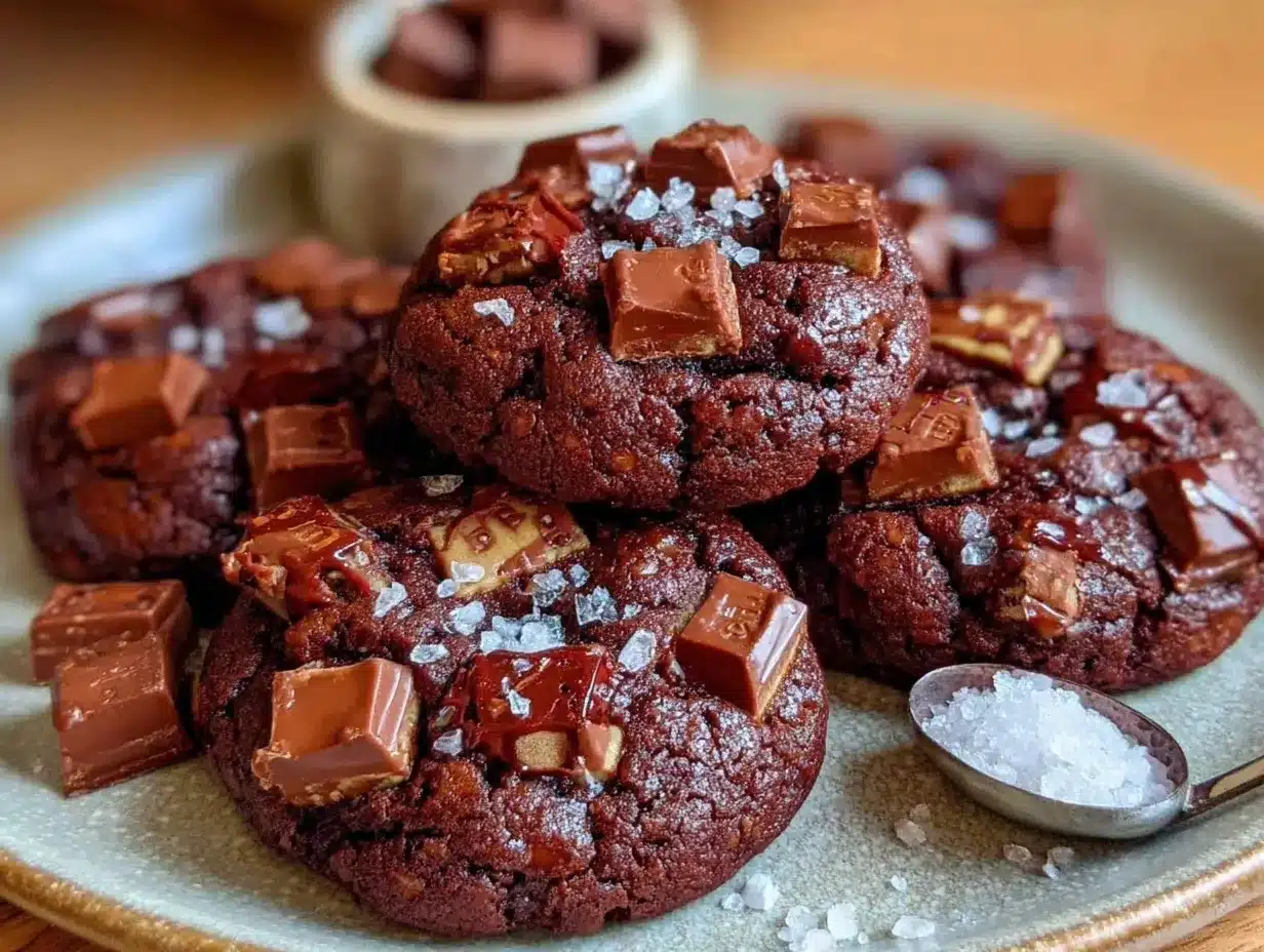 Kit Kat Cookies preparation steps