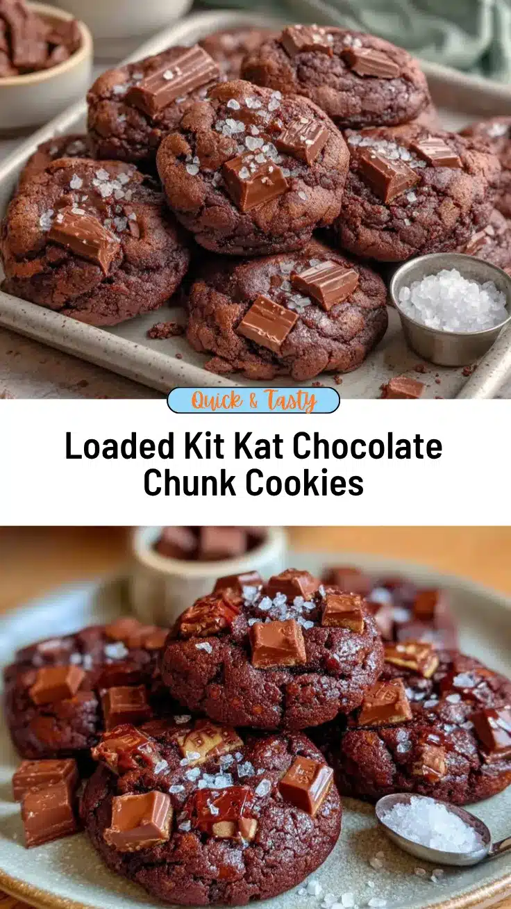 Kit Kat Cookies recipe