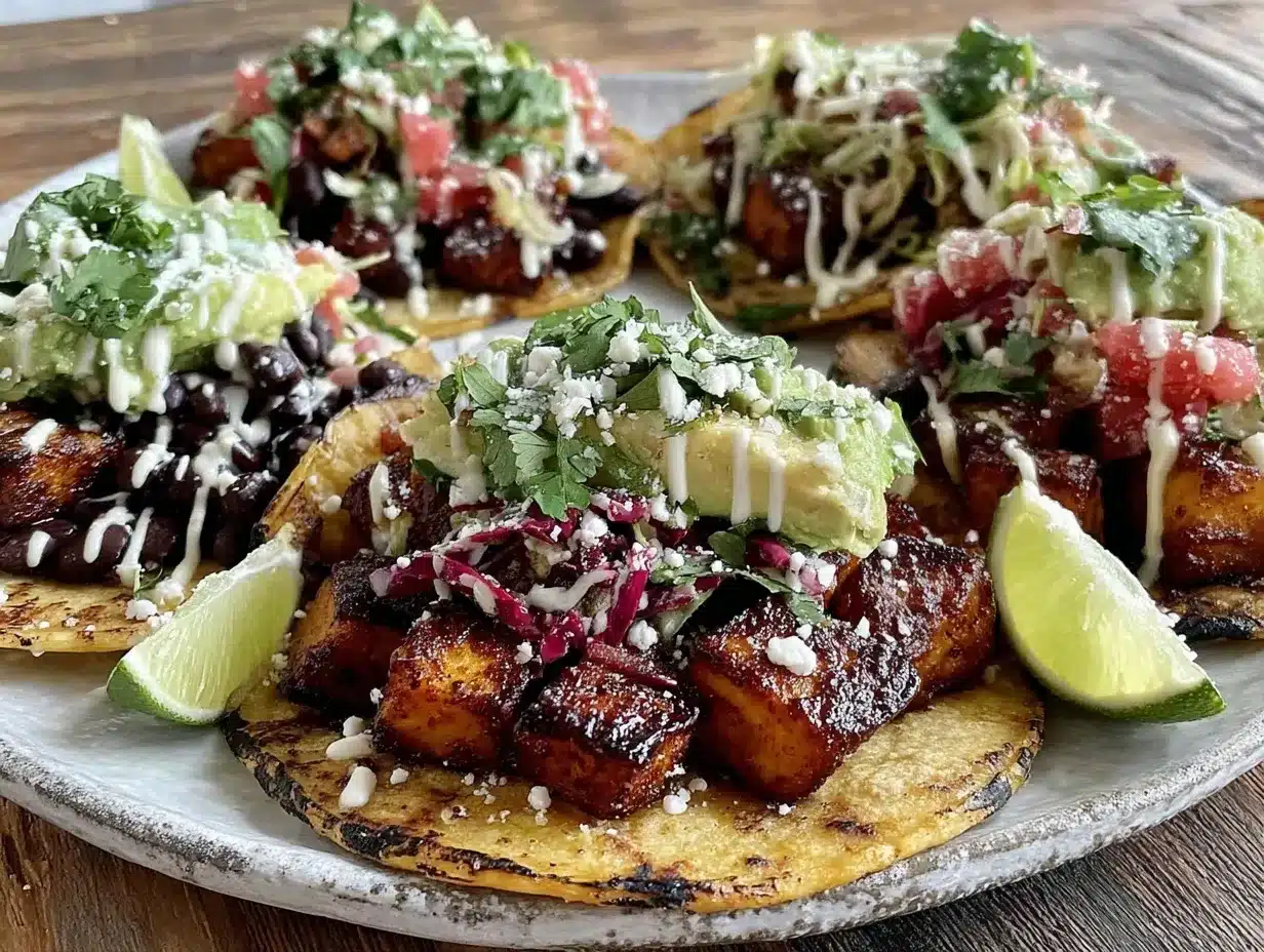 Loaded Southwest Sweet Potato Tacos preparation steps