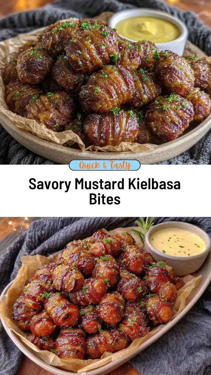 mustard hasselback kielbasa recipe