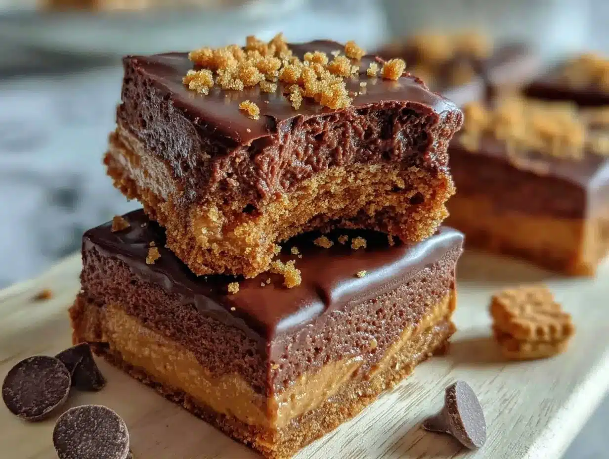 peanut butter sandwich bars preparation steps