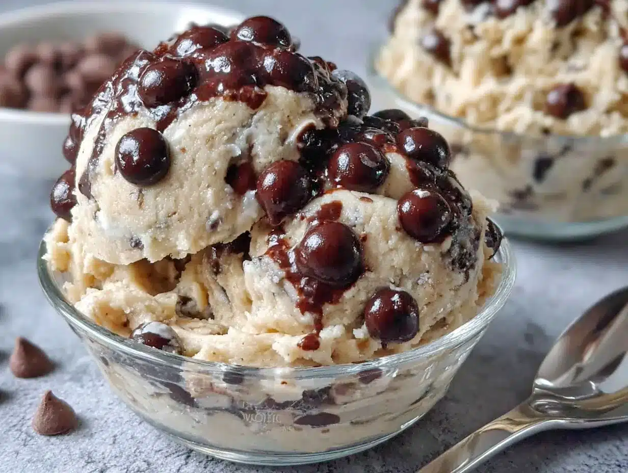 protein cookie dough preparation steps