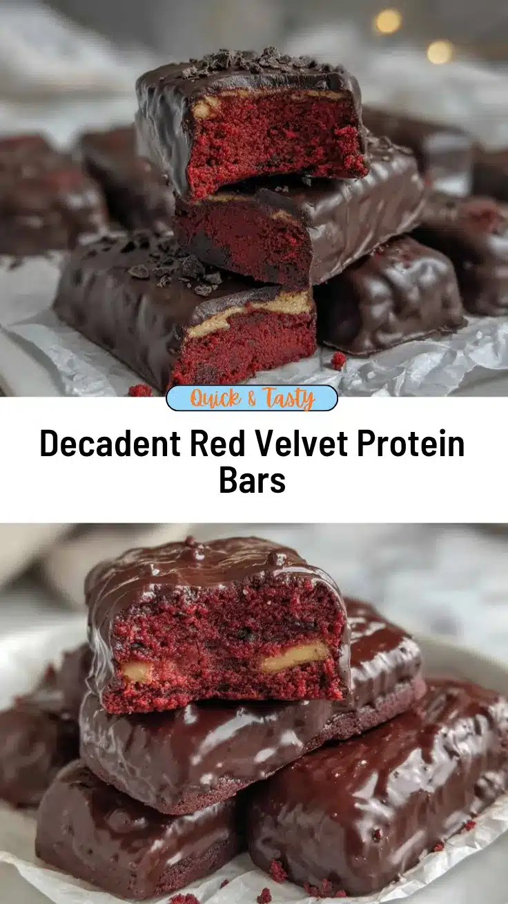 red velvet protein bars recipe