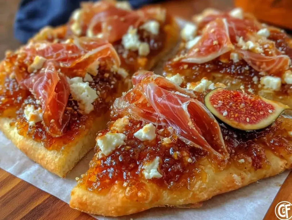 savory fig pizza - featured image