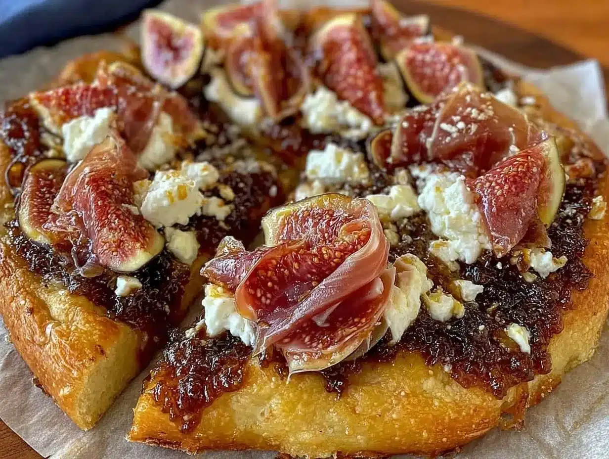savory fig pizza preparation steps