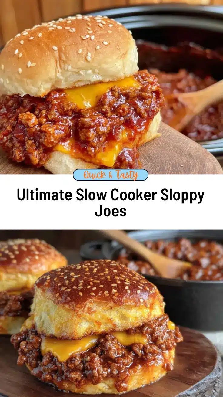 slow cooker sloppy joes recipe